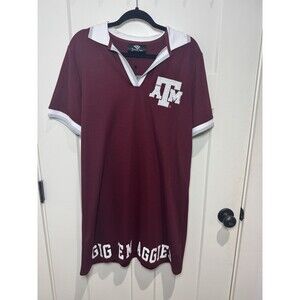 NEW Brianna Cannon Texas A&M Aggies Dress Women’s XL Maroon Gig ’Em Game Day